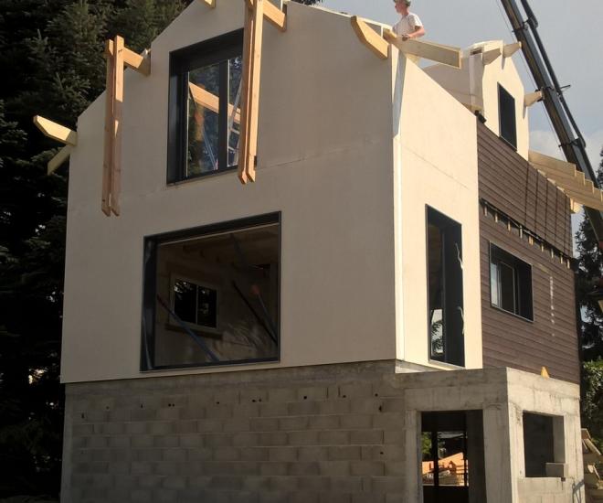 Pendant la construction