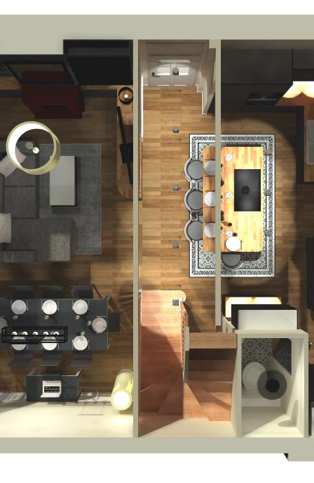 Rénovation complète d’un appartement et création d’un accès au toit terrasse - Boulogne-Billancourt 